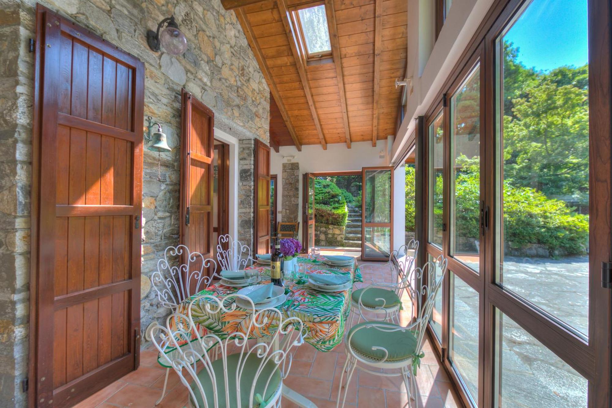 Villa Il Castagno Few Min From Beach - Happy Rentals Castelveccana Kültér fotó