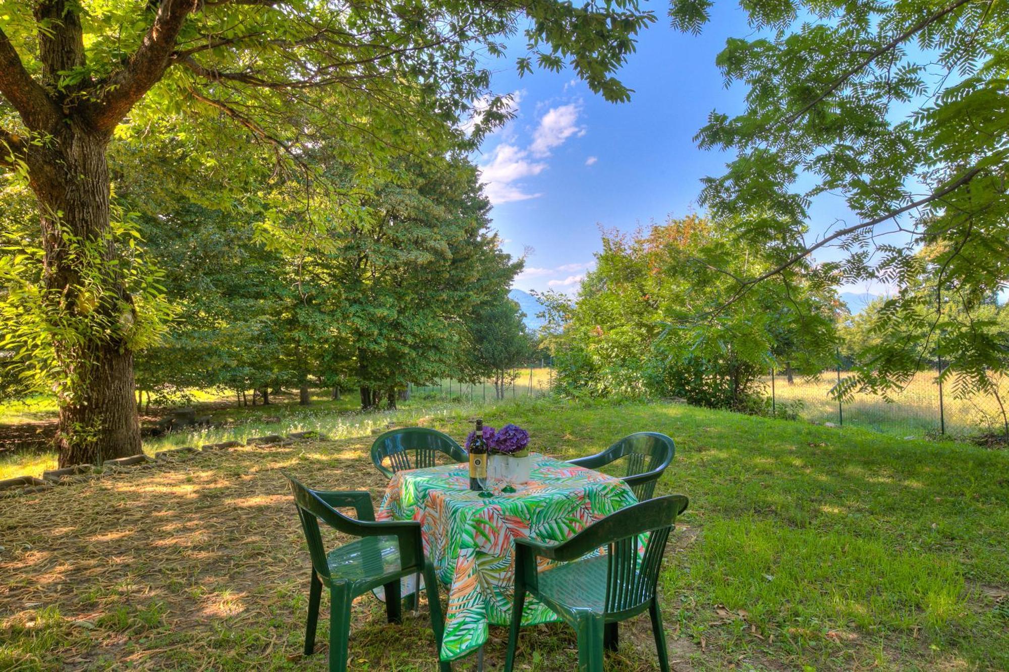 Villa Il Castagno Few Min From Beach - Happy Rentals Castelveccana Kültér fotó